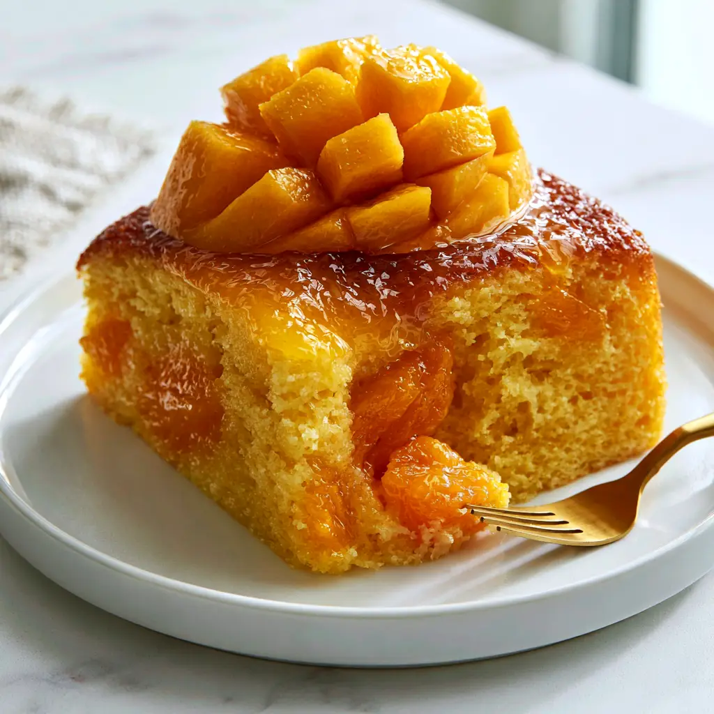 Mango Crepe Cake: The Ultimate 20-Layer Tropical Mille Crêpe Recipe 1 Spreading pale-orange mango pastry cream onto a crepe layer using an offset spatula. (Mango Crepe Cake)