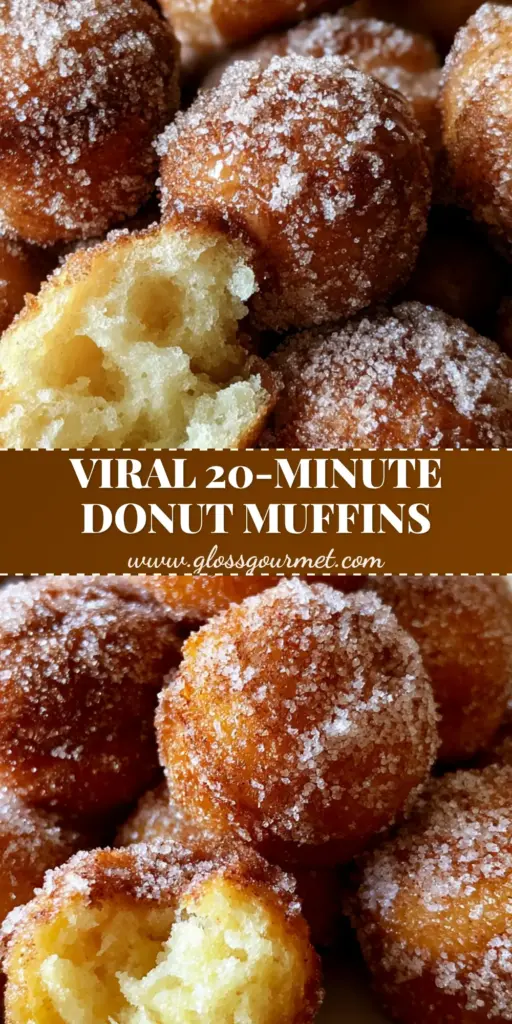Donut Mini Muffins: The Ultimate Easy Cinnamon Sugar Recipe 4 A handheld smartphone photo of a pile of Donut Mini Muffins glistening with melted butter and heavily encrusted in coarse cinnamon sugar.