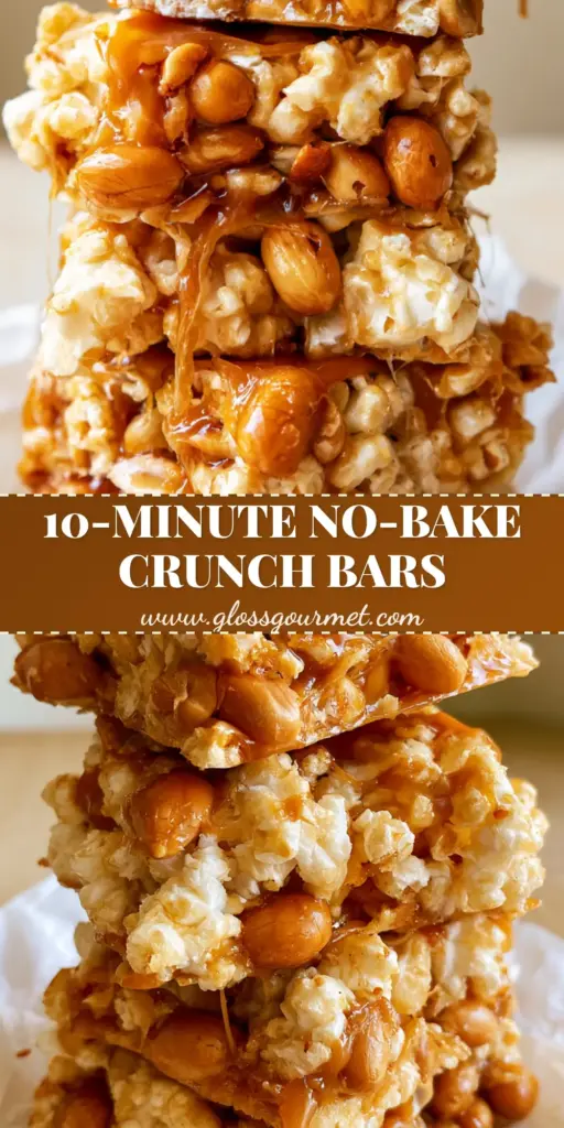 Cracker Jill Bars Recipe: The Ultimate Sweet and Salty Caramel Popcorn Treat 4 A tall stack of thick, gooey Cracker Jill bars on white parchment paper, featuring golden caramel sugar-pulls and whole peanuts. (Cracker Jill bars recipe)